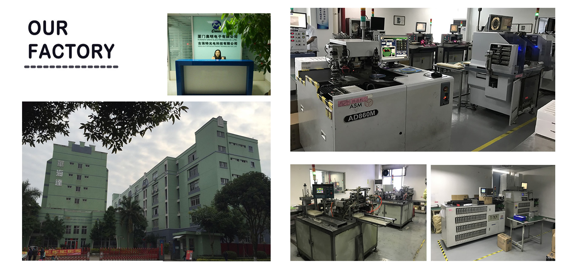 China Xiamen Omin Electronics Co. Ltd Perfil da companhia