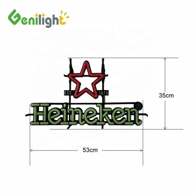 Letras eletrônicas acrílicas LED altamente personalizáveis para personalização decorativa