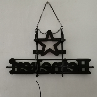Letras eletrônicas acrílicas LED altamente personalizáveis para personalização decorativa