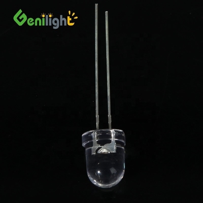 Max. Corrente inversa 50uA BLANCO F5 F8 F10 Ultra brilhante Água clara lâmpada LED 3V Diodo emissor de luz