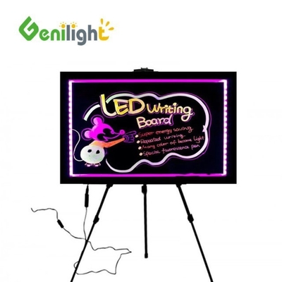Tabuleiro de escrita de quadro preto acrílico LED 40/60 Retângulo com certificado CE RoHS LVD
