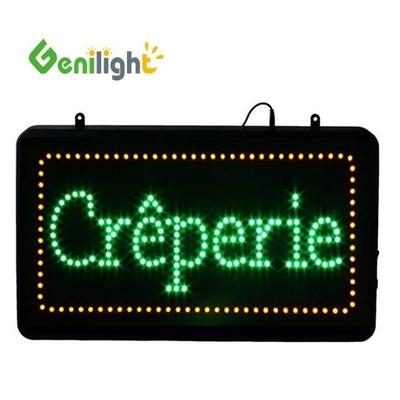 Genilight Indoor 22 * 13 polegadas DC12V Voltagem Segura Logotipo de Venda Neon Publicidade Window Sign