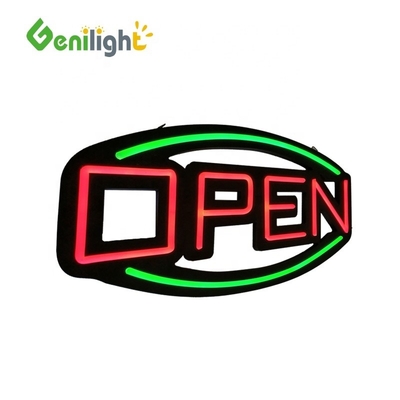 3 Tipos de funções de mudança LED sinal com material acrílico de luz personalizado e controle remoto