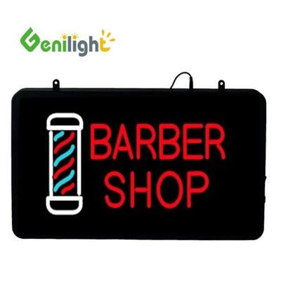 Genilight Indoor LED Salão de beleza sinalização Poupança de energia Função de perseguição e movimentação 56 * 33cm