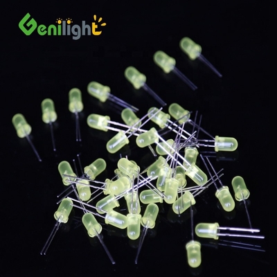 5mm Candelabro Amarelo Flickering Light Diodes Luz LED brilhante com Max. corrente inversa 50uA