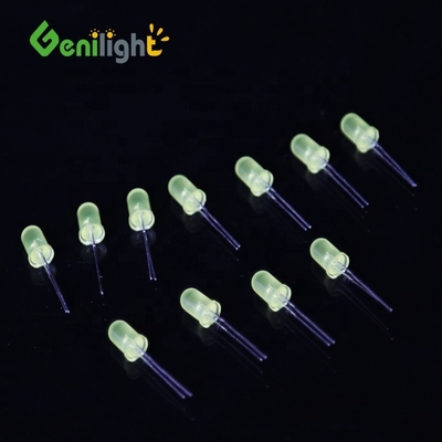 5mm Candelabro Amarelo Flickering Light Diodes Luz LED brilhante com Max. corrente inversa 50uA