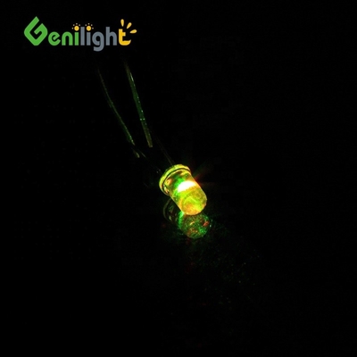 5mm Candelabro Amarelo Flickering Light Diodes Luz LED brilhante com Max. corrente inversa 50uA
