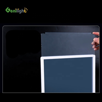 Ángulo de visão alto A4 Desktop Acrílico LED Light Table para Shopping Mall Publicidade