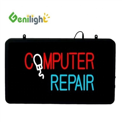 Indicador de neon LED de 22 * 13 polegadas personalizado para PET SUPPLIES Display de negócios da Genilight