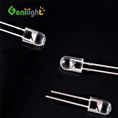 F3 3MM 2-Pin Highlight LED Bulb Emitting Diodes Vermelho/Verde CC -40-60 Capacidade Vr