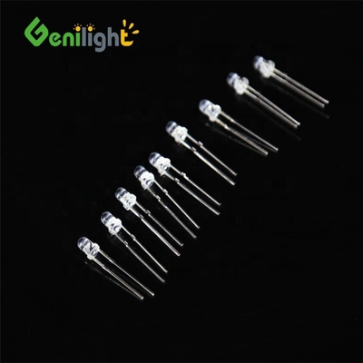 F3 3MM 2-Pin Highlight LED Bulb Emitting Diodes Vermelho/Verde CC -40-60 Capacidade Vr
