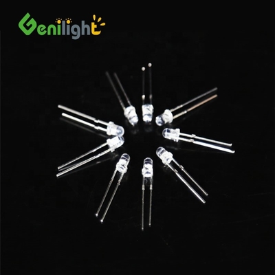 F3 3MM 2-Pin Highlight LED Bulb Emitting Diodes Vermelho/Verde CC -40-60 Capacidade Vr