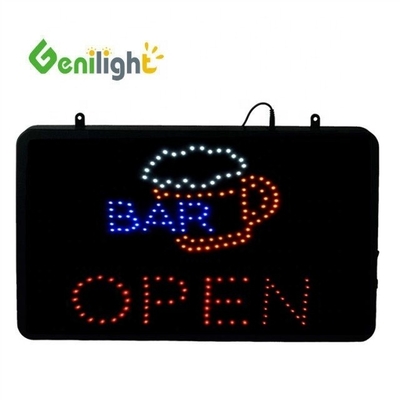 CE ROHS Certificado LED Café Iluminado Publicidade Neon Sign com Animação Display