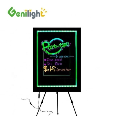IP Rating Duração de vida horas Mensagem de neon apagável Desenho Tabuleiro de aprendizagem com marcadores de giz líquido vívido