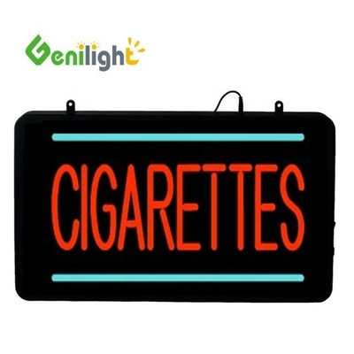 Genilight 56*33 cm Retangular LED BAIL BONDS Neon Sign Animação Material Epoxi Resina