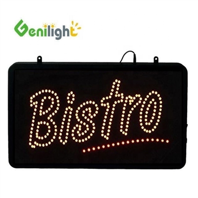 Tabela de neon LED personalizada de 22 * 13 polegadas para loja desbloqueada Genilight Material de resina epoxi