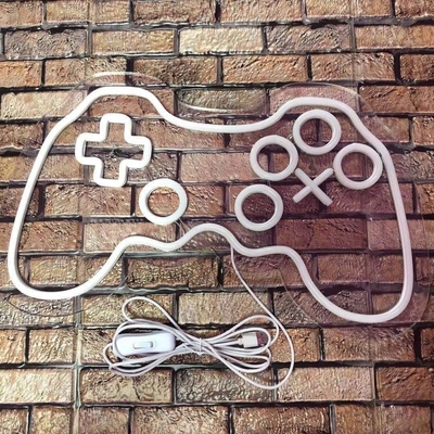 Adicione um pop de cor ao seu quarto de gamers com 41 * 27.5cm Custom Game Controller Neon Sign