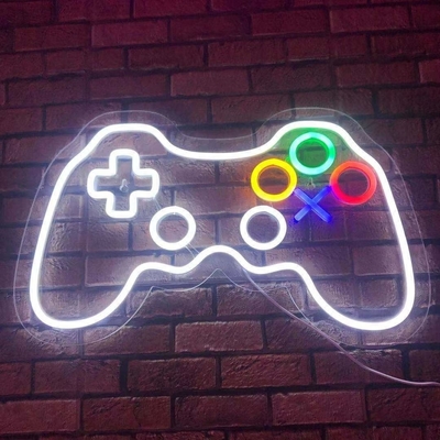 Adicione um pop de cor ao seu quarto de gamers com 41 * 27.5cm Custom Game Controller Neon Sign