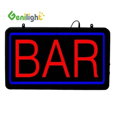 Painel frontal acrílico PASTA Sinais de neon com e função de exibição de animação