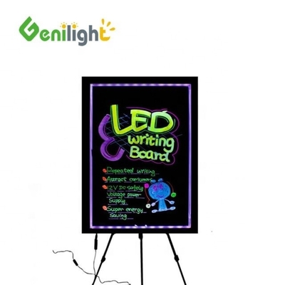 Painel de mensagens de vidro ultrafino temperado ou actílico LED com entrada AC 110 V-240 V