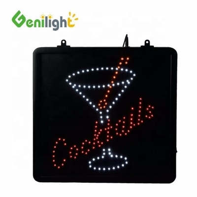 Obtenha seus próprios coquetéis personalizados e sinal de luz de neon de papagaio com dimensão de tela 53 * 45 cm