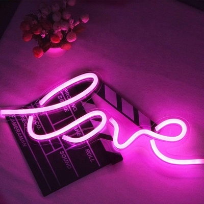 50000 horas de vida útil Business Neon Sign Large LED Love Light para design personalizado