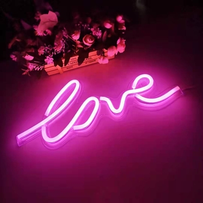 50000 horas de vida útil Business Neon Sign Large LED Love Light para design personalizado