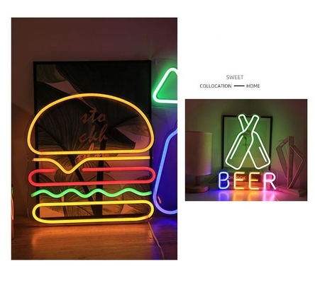 50000 horas de vida útil Humberg Neon Light para decoração de parede do quarto Design de sinal LED