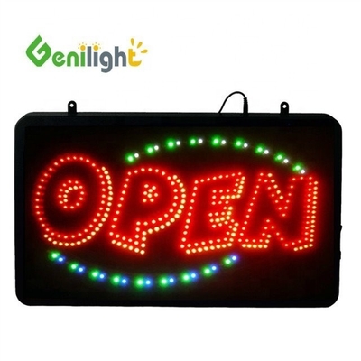 56*33 Tamanho do painel Indicador eletrônico LED Neon aberto personalizado com resolução