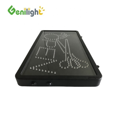 Economia de energia personalizar LED neon sinal aberto fechado para loja café bar pub Genilight