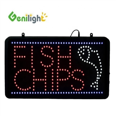Exibição de sinalização LED de neon de alto brilho para sushi de forma oval ou personalizada