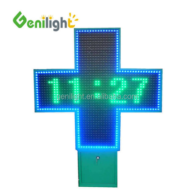OUTDOOR RF/WIFI/Remote Control LED Farmácia Cross Display Fácil instalação e operação