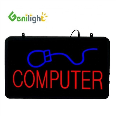 Função de exibição de animação sinal de neon LED WIFI a cores inteiras com ABS Open-Mold Outframe