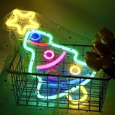 Árvore de Natal personalizada luz de sinal de neon para decorações de festa brilhante e festivo