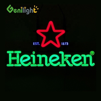 Crie uma atmosfera única com o sinal LED Genilight Publicidade Flexi Neon Sign