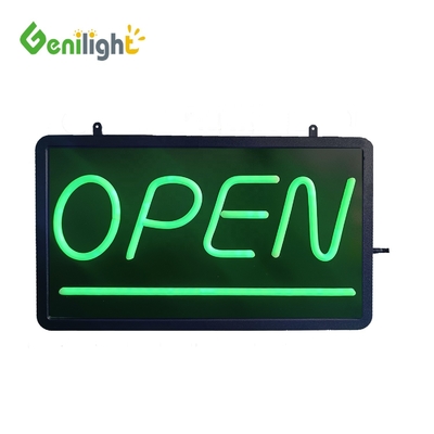 ABS Open-Mold Outframe LED Neon Open Sign Alimentado por GLT-LSN5633C-001, GLT-LSN5633C-001