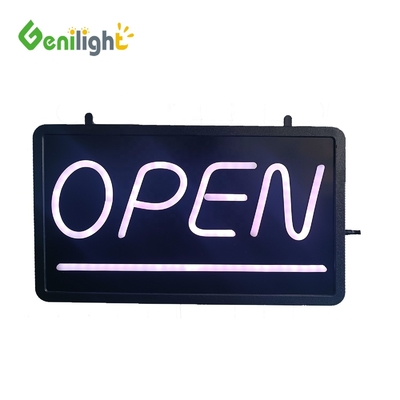 ABS Open-Mold Outframe LED Neon Open Sign Alimentado por GLT-LSN5633C-001, GLT-LSN5633C-001