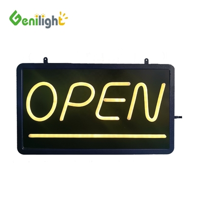 ABS Open-Mold Outframe LED Neon Open Sign Alimentado por GLT-LSN5633C-001, GLT-LSN5633C-001