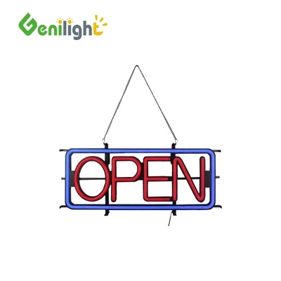 100000h Esperança de vida útil de luz LED Neon Open Sign para necessidades de publicidade interna / externa