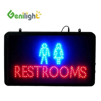 56*33 Dimensão do painel Toalha de WC personalizada LED de luz de néon com 1