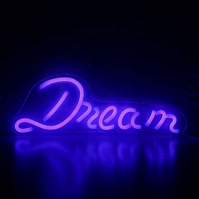 GLT-WN36 Luz LED Neon Personalizada sinalize qualquer texto AQUI 5V