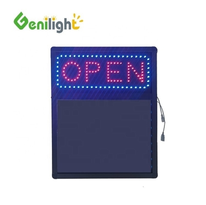 Genilight 56 * 33 cm Custom Neon Horário de Trabalho LED Função de exibição de sinal aberto ANIMAÇÃO