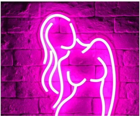 Sexy Lady Neon Sign para o quarto Homem Cave Bar Store Casa Festa Arte Decoração Consumo de energia 1