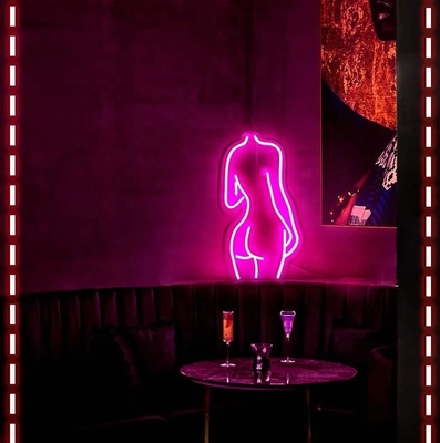 Sexy Lady Neon Sign para o quarto Homem Cave Bar Store Casa Festa Arte Decoração Consumo de energia 1