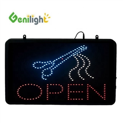 Tesoura de barbeiro cortar LED sinal popular animado neon cadeia para suas necessidades de negócios
