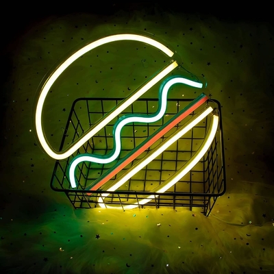 Tabela de abertura de neon LED personalizada para decoração de parede 1 Consumo de energia