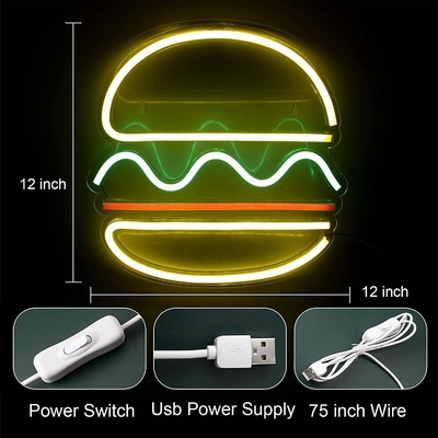 Tabela de abertura de neon LED personalizada para decoração de parede 1 Consumo de energia