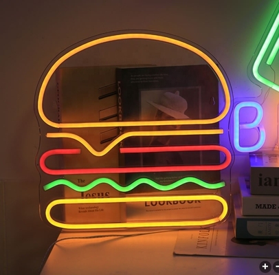 Tabela de abertura de neon LED personalizada para decoração de parede 1 Consumo de energia