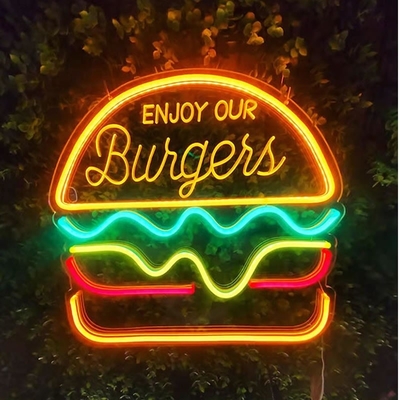 Tabela de abertura de neon LED personalizada para decoração de parede 1 Consumo de energia