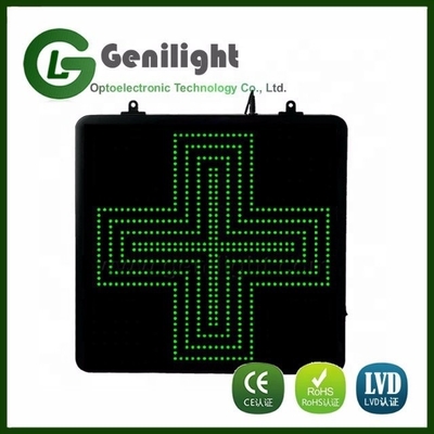 Genilight Indoor LED Farmácia sinais abertos com 56 * 33 polegadas painel